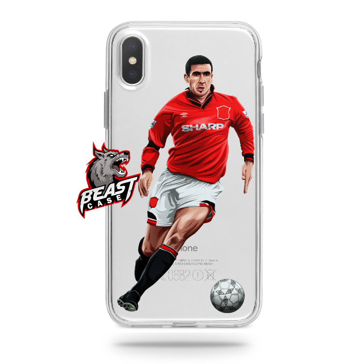 ICON-CANTONA TRANSPARENT CASE - BEASTCASE | For Fans By Fans