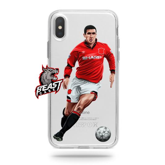 ICON-CANTONA TRANSPARENT CASE - BEASTCASE | For Fans By Fans